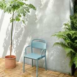 Fauteuil Linear Steel