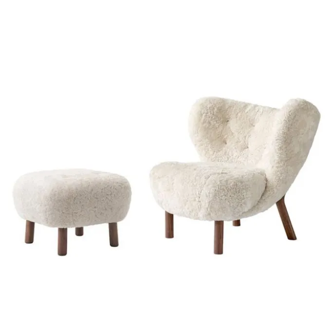 Fauteuil Little Petra + Ottoman