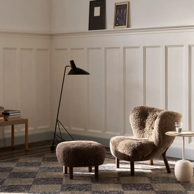 Fauteuil Little Petra + Ottoman
