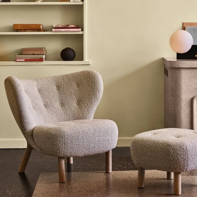 Fauteuil Little Petra + Ottoman