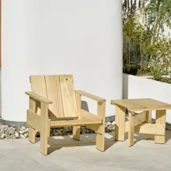 Fauteuil lounge Crate