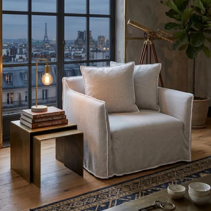 Fauteuil lounge Ghost 09