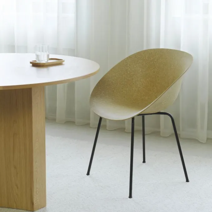 Fauteuil Mat pieds en acier