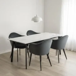 Fauteuil Nuovo - tissu noir