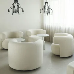 Fauteuil pivotant Burra