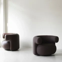 Fauteuil pivotant Burra