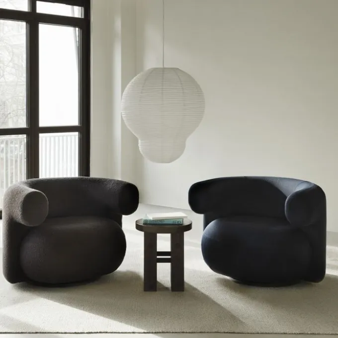 Fauteuil pivotant Burra