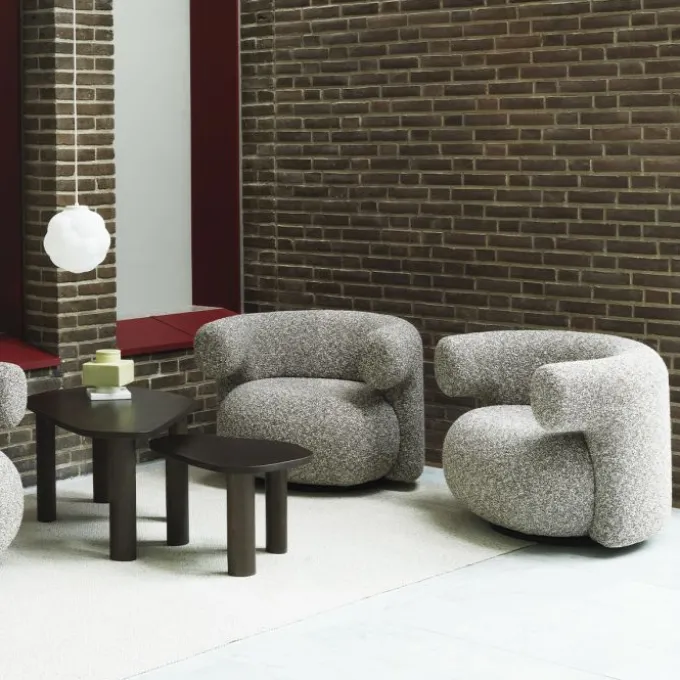 Fauteuil pivotant Burra