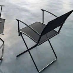Fauteuil Pliant Bridge Plein Air - Carbone (Outlet)