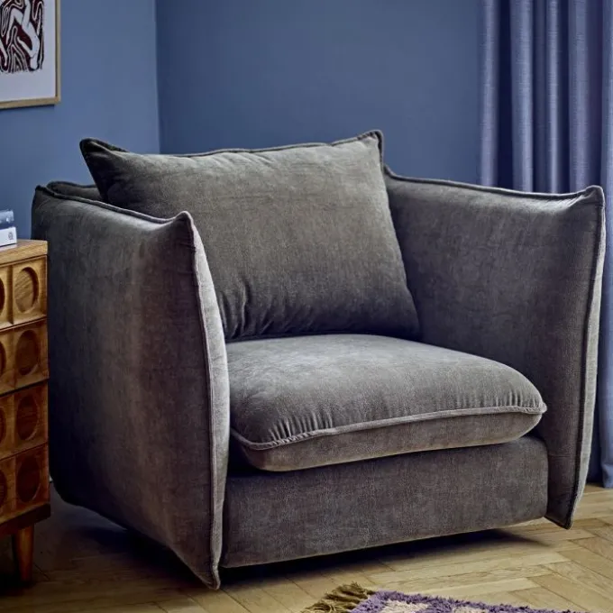 Fauteuil rembourré Austin