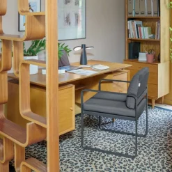 Fauteuil repas Bellevie - blanc grisé