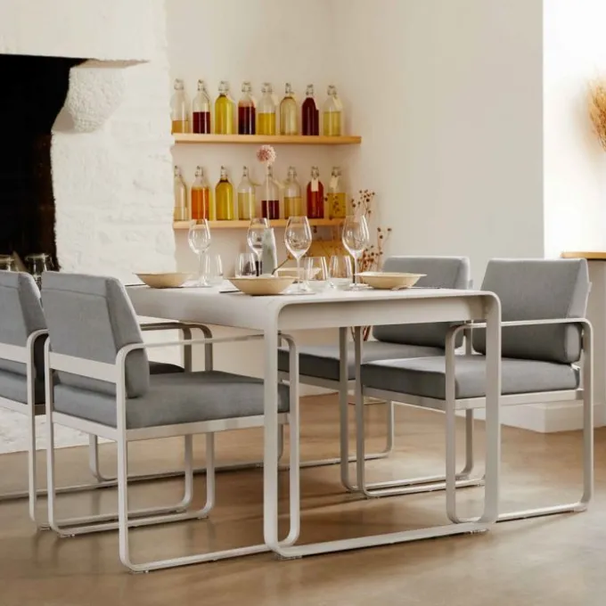 Fauteuil repas Bellevie - gris graphite