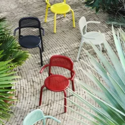 Fauteuils empilables Toni - Lot de 2