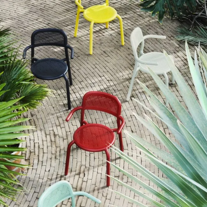 Fauteuils empilables Toni - Lot de 2
