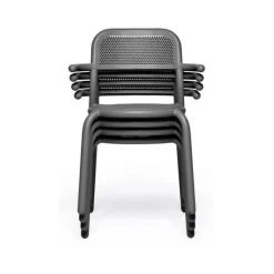 Fauteuils empilables Toni - Lot de 2