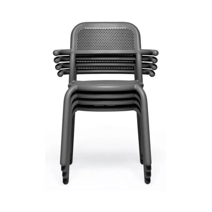Fauteuils empilables Toni - Lot de 2