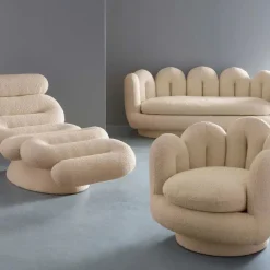 Fauteuil Serpentine Swivel