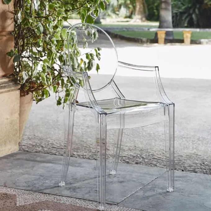 Fauteuils Louis Ghost - Lot de 4