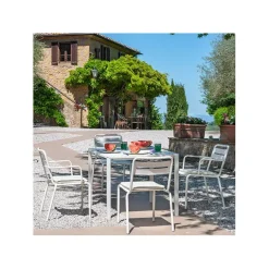 Fauteuil Star aluminium - Lot de 4