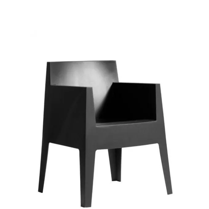 Fauteuil Toy - Lot de 4 - Noir