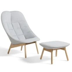 Fauteuil Uchiwa avec Ottoman