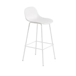 Fiber Bar Stool 75cm - Tube base (Recyclé)