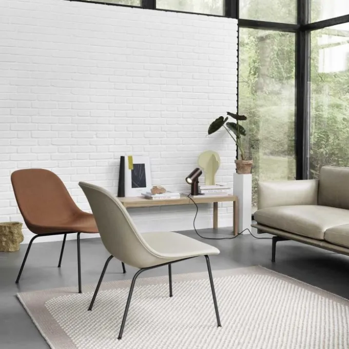 Fiber Lounge Chair Tube Base