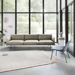 Fiber Lounge Chair Tube Base