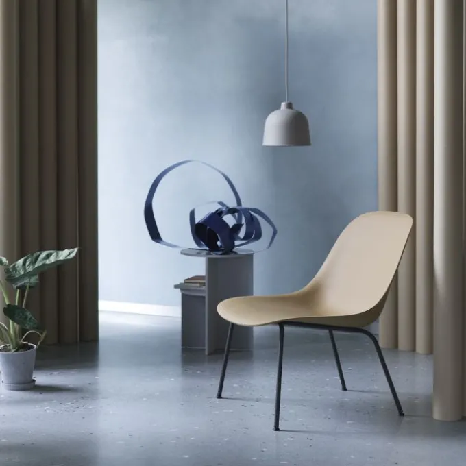 Fiber Lounge Chair Tube Base