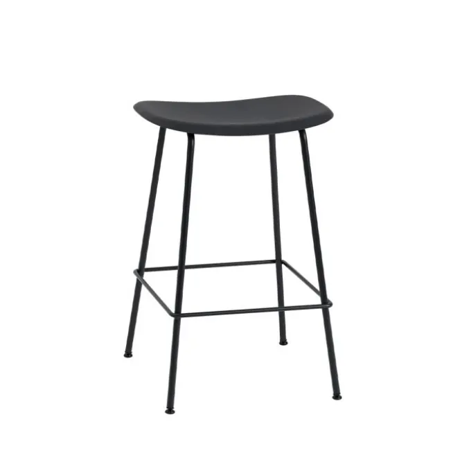 Fiber tabouret de bar - piètement acier