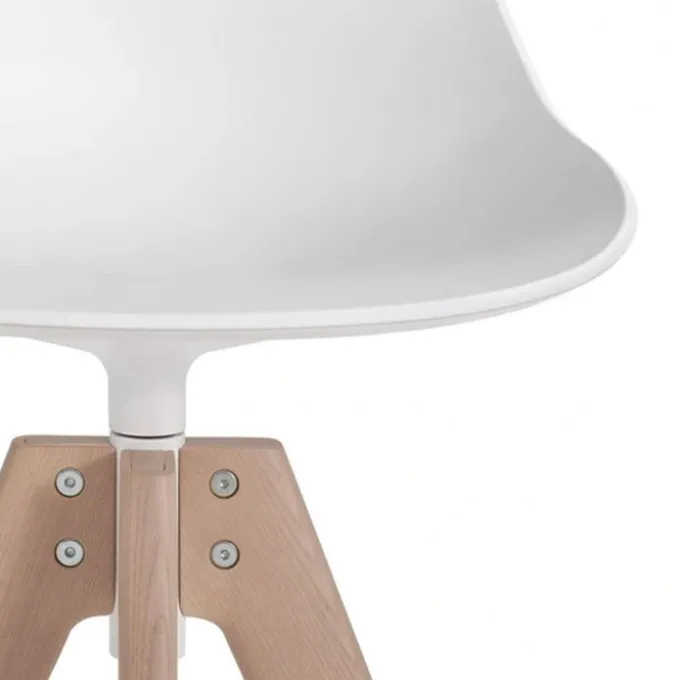 Flow Stool chêne massif