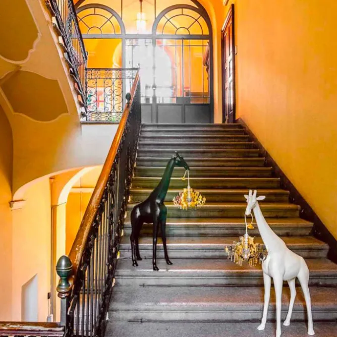 Giraffe in love XS