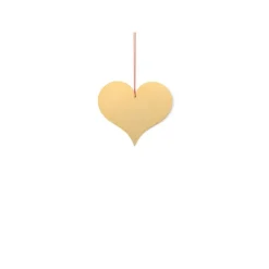 Girard Ornaments - heart - Lot de 6