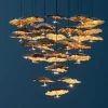 Gold Moon Chandelier