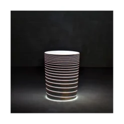 Grand Pot Lumineux Jane - Laqué