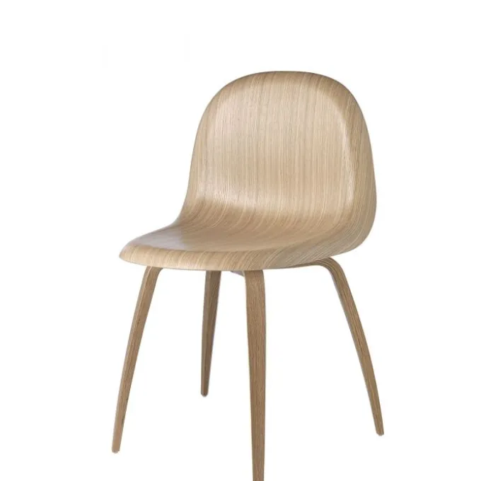 Gubi 3D - chaise en chêne
