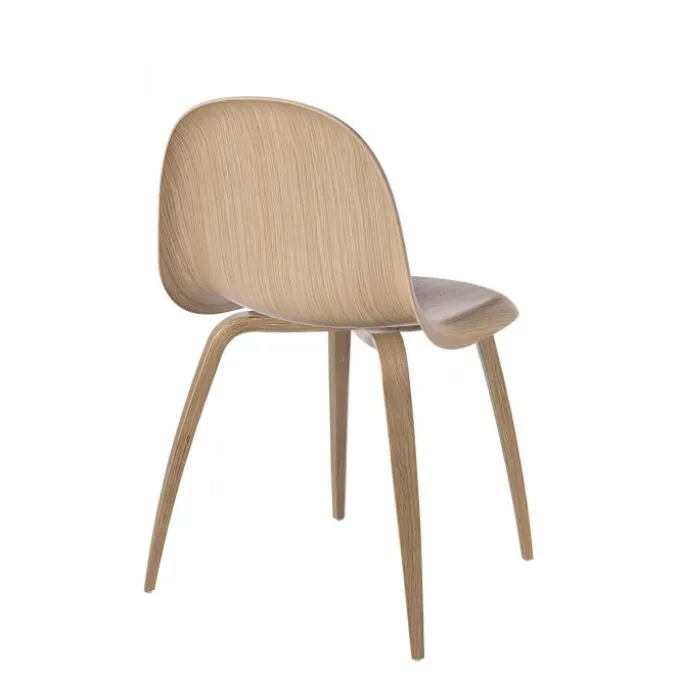 Gubi 3D - chaise en chêne