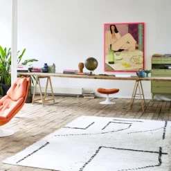 Hand Woven Coton Rug 200 x 300 cm