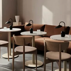 Herman Dining Chair - Bois - Assise rembourrée