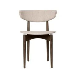 Herman Dining Chair - Bois - Rembourrée