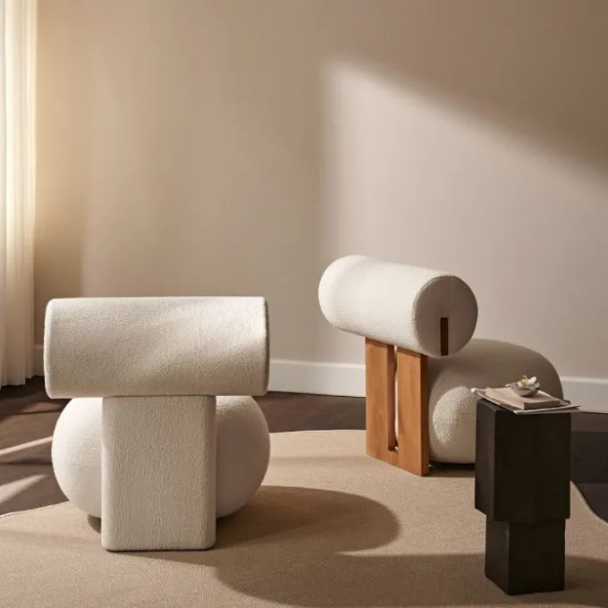 Hippo Fauteuil entièrement tapissé