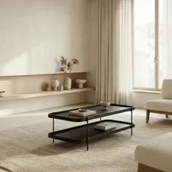 Hum table basse rectangulaire