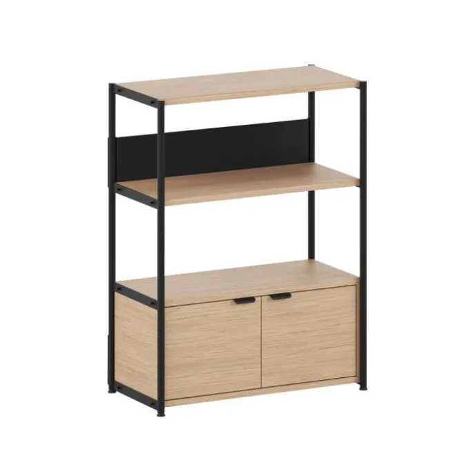 Kit buffet Unit 3 chêne - 110cm
