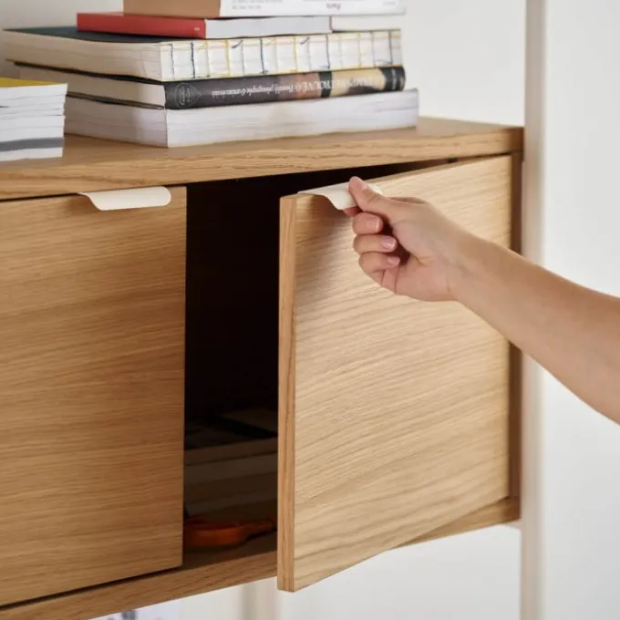 Kit buffet Unit 3 chêne - 110cm