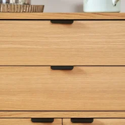 Kit buffet Unit 3 chêne - 110cm