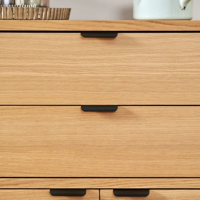 Kit buffet Unit 3 chêne - 110cm