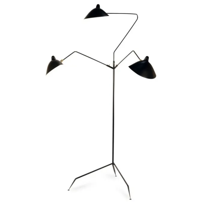 Lampadaire 3 bras