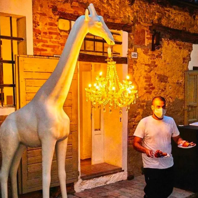 Lampadaire Giraffe in love M - Outdoor