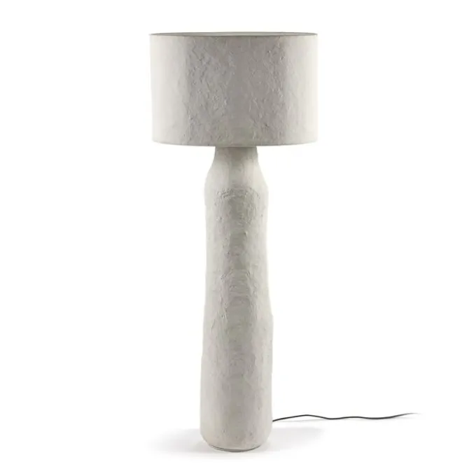 Lampadaire M blanc Earth