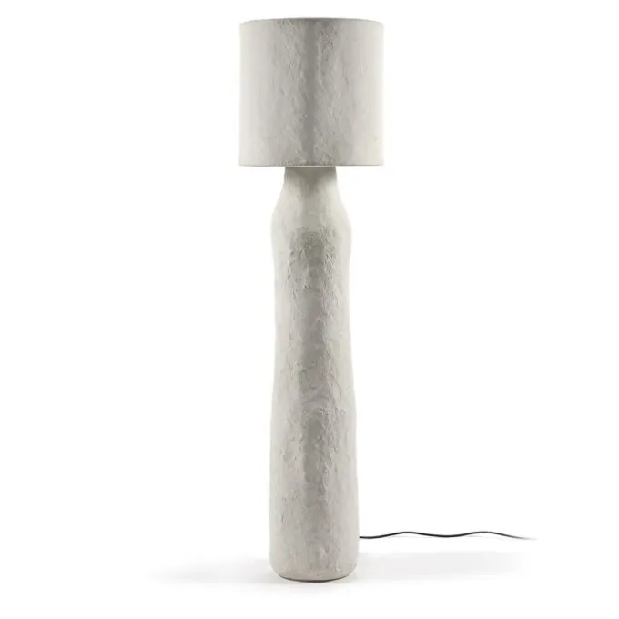 Lampadaire M blanc Earth